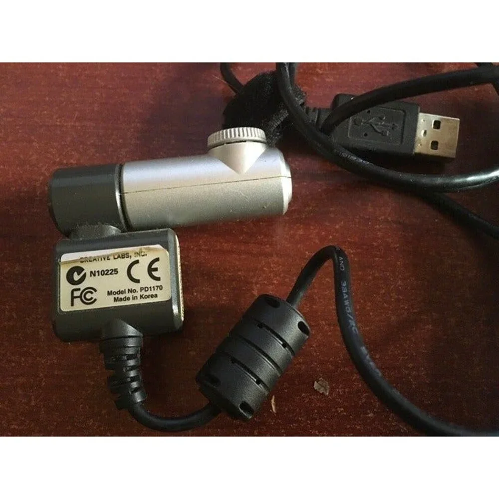 Creative Labs, Inc. N10225, model # PD1170 USB Notebook Webcam w/Clip